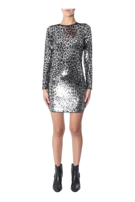Leopardklänning