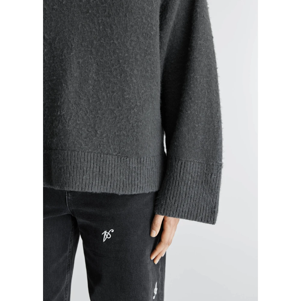 Axel Arigato Rain V-neck Trui Gray Dames