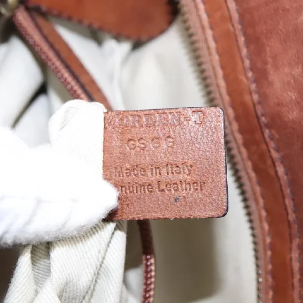 Bally Pre-owned Leather handbags Brown Dames