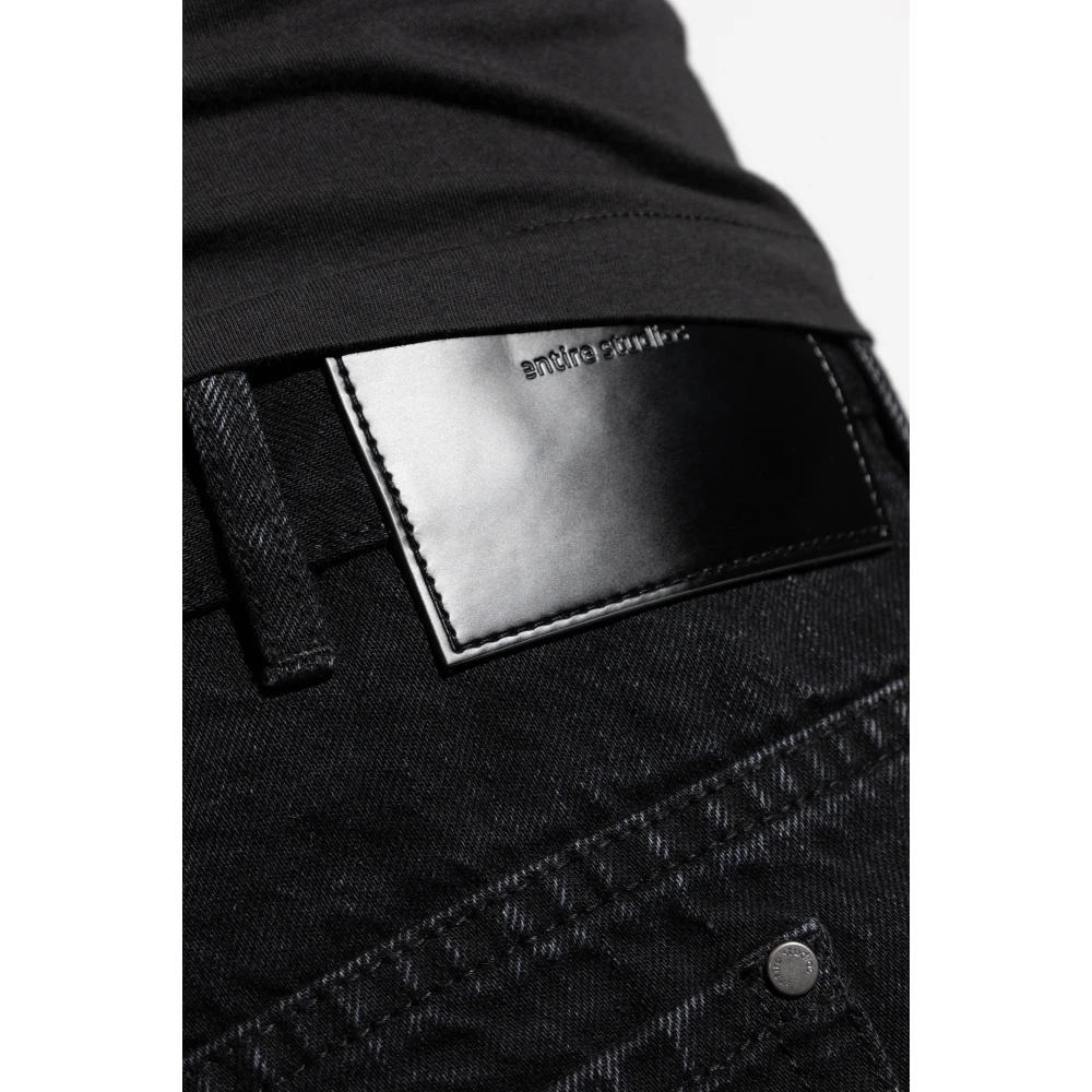 Entire Studios Jeans met logo Black Heren