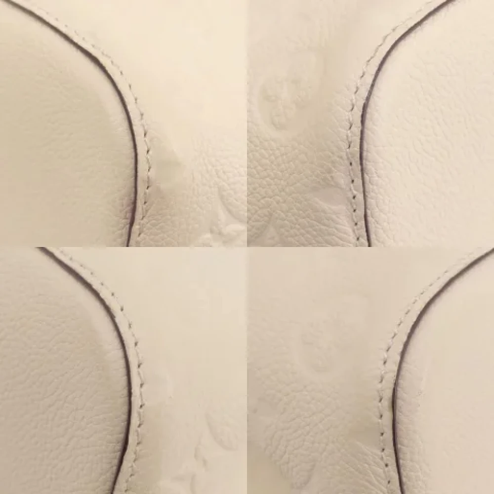 Louis Vuitton Vintage Pre-owned Fabric louis-vuitton-bags Beige Dames