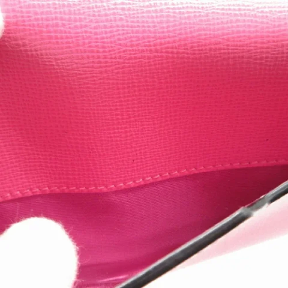 Valentino Vintage Pre-owned Leather wallets Pink Dames