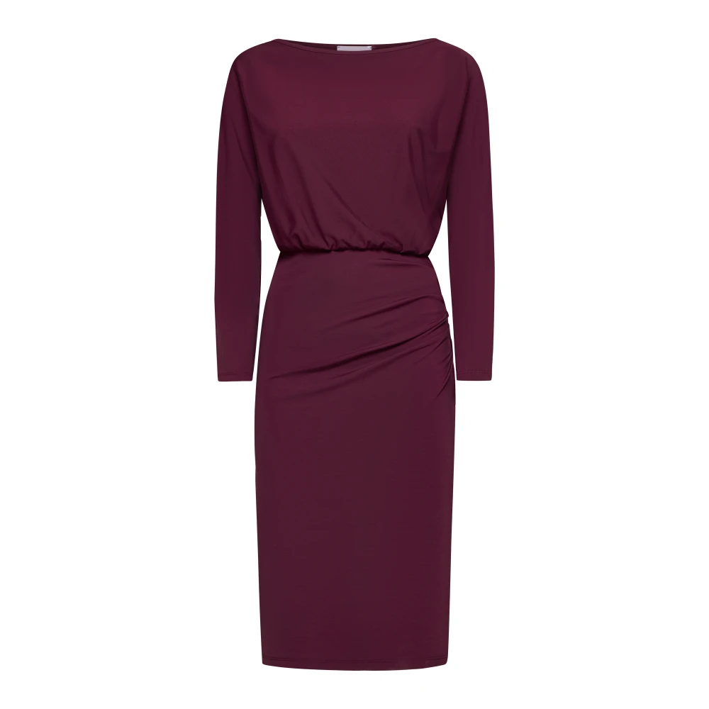 Kaos Midi Jurk Red Dames