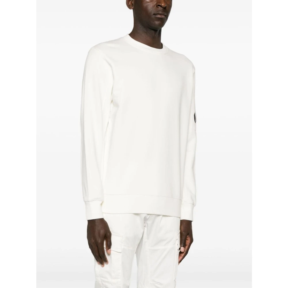 C.P. Company Signature Glasses Sweatshirt White Heren