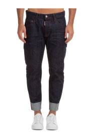 Dunkle Waschung Sailor Jeans
