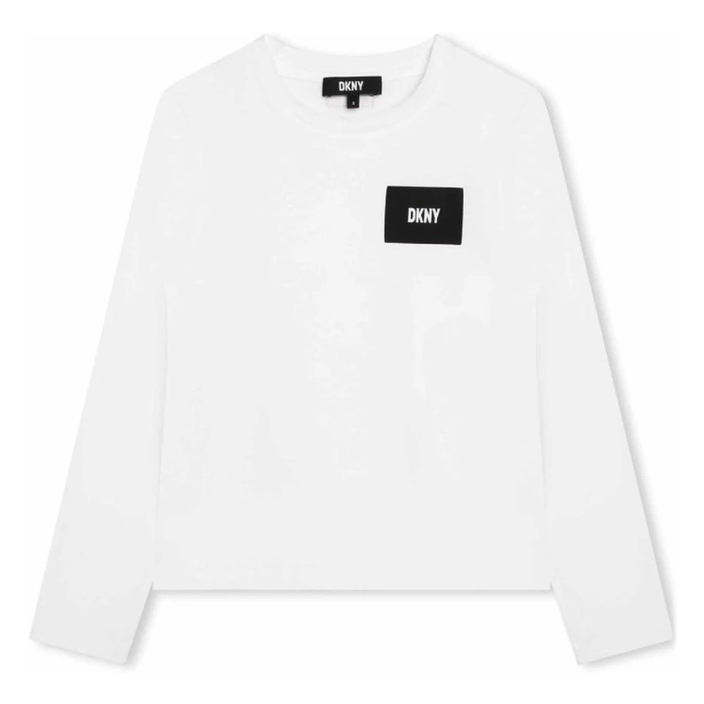 Dkny Hoodie White, Flicka