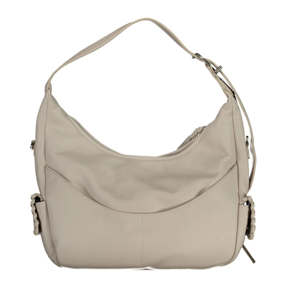 Desigual Witte Schoudertas met Verstelbare Band White Dames