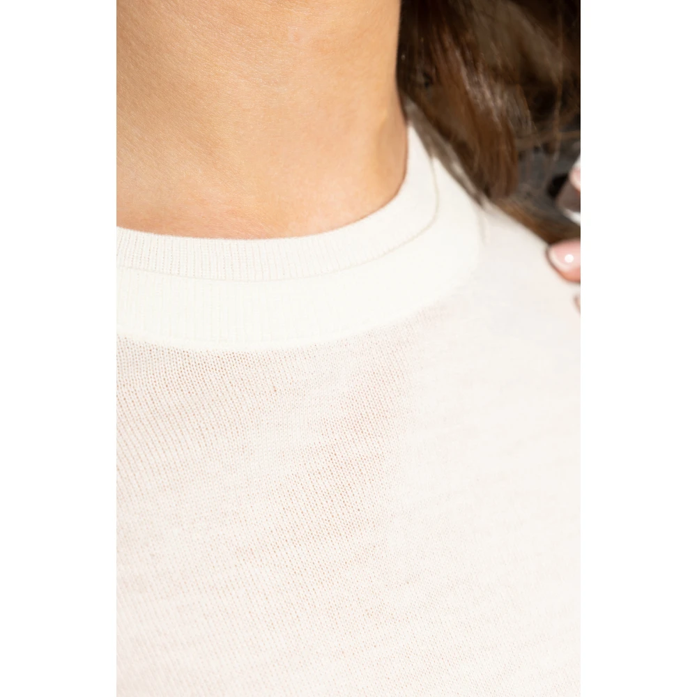 AllSaints Wol Top Bern Beige Dames