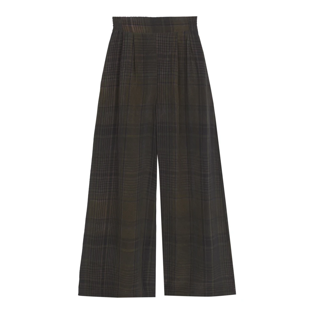 Cortana Women's Gray Wide Trousers, 2XS, Trousers