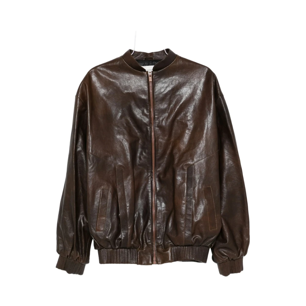 Jackets > Leather Jackets - - Magda Butrym - Modalova