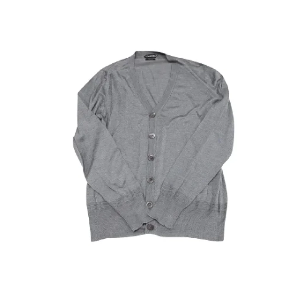 Tom Ford Pre-owned Cashmere tops Gray Dames