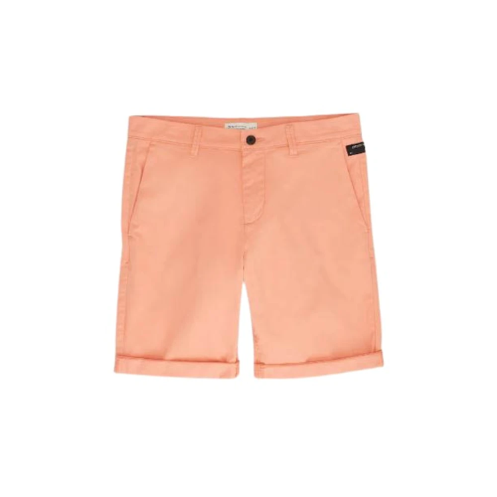 Tom Tailor Slim Chino Shorts in Clear Coral Orange Heren