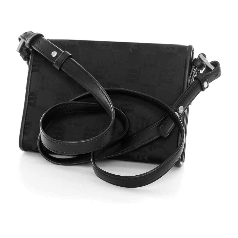 Misbhv Canvas Schoudertas met Monogram Black Heren