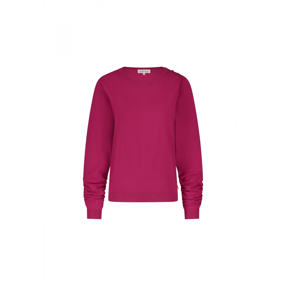 Fabienne Chapot Molly Scrunch Pullover Pink Dames