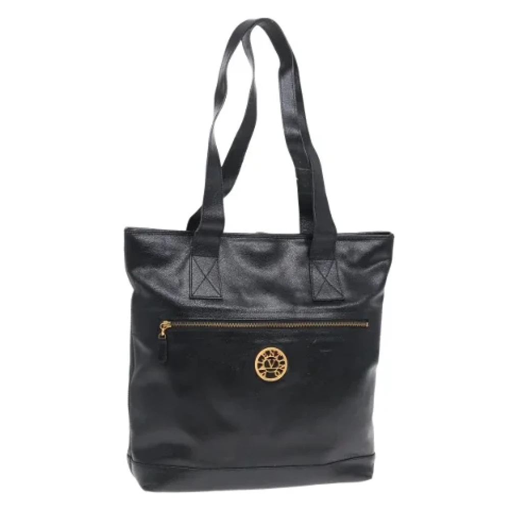 Valentino Vintage Pre-owned Leather handbags Black Dames