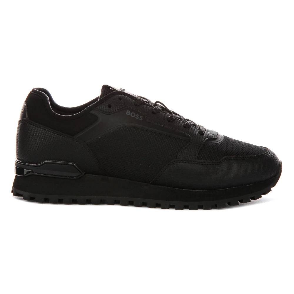 Hugo Men's Black Sneakers, 10 Uk, Parkour L Runn