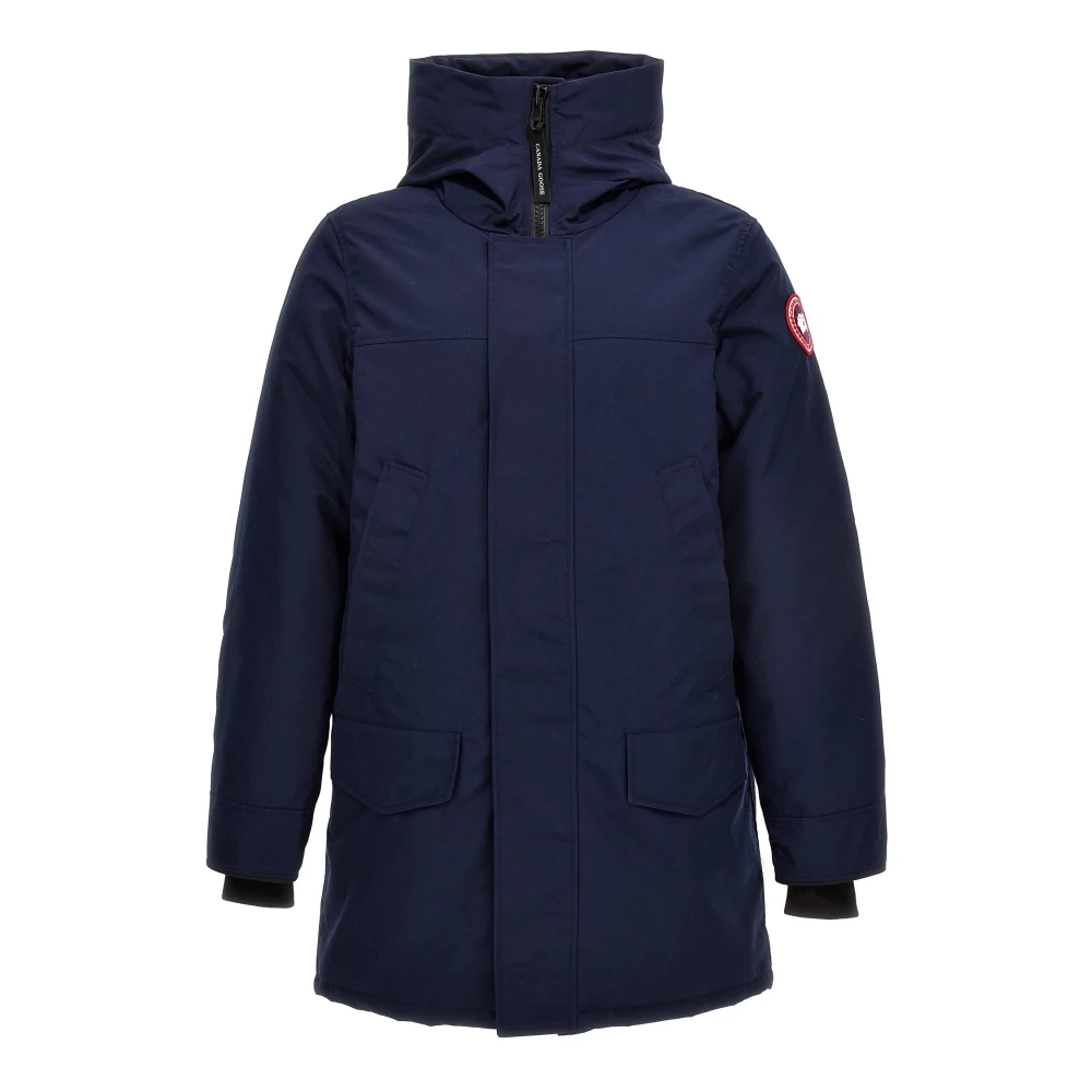 Canada Goose Langford Long Parka - Male - Parkas - Blue - L - Coats