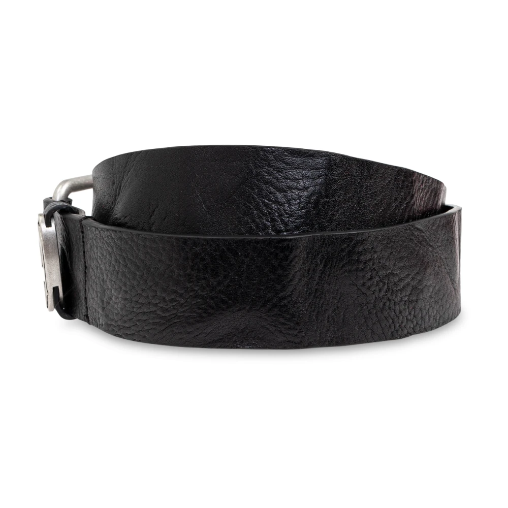 Diesel Riem Ovaal D Logo B-1Dr Black Heren