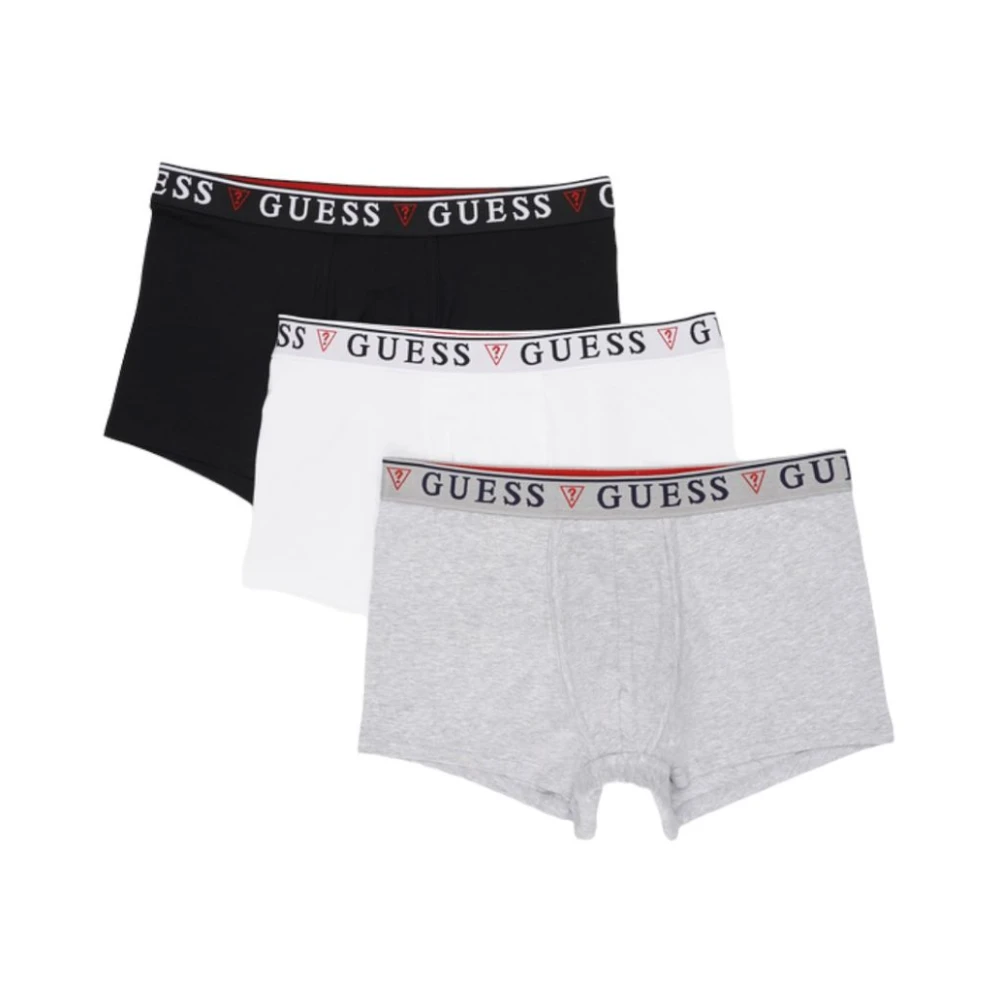 Guess Jeans Grey Cotton Men's Boxer - L - Image 4