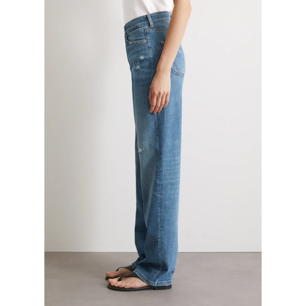 Marc O'Polo Jeans model Leby straight Blue Dames