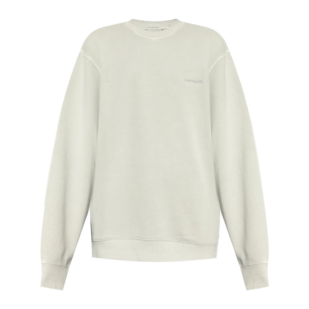 Carhartt WIP Sweatshirt met logo Gray Heren