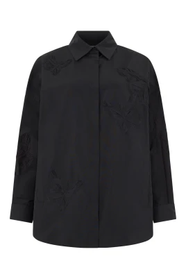 Knappad Oversized Skjorta