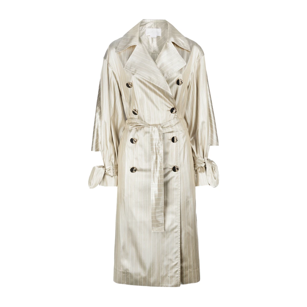 Genny Trench Jas White Dames