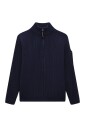 cardigan-bleu-a-cotes-pull