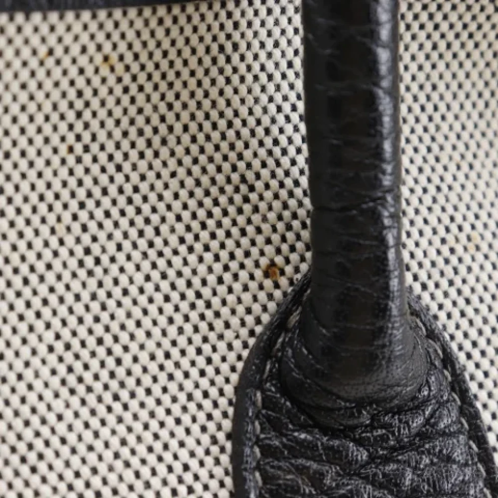 Hermès Vintage Pre-owned Canvas totes Gray Dames