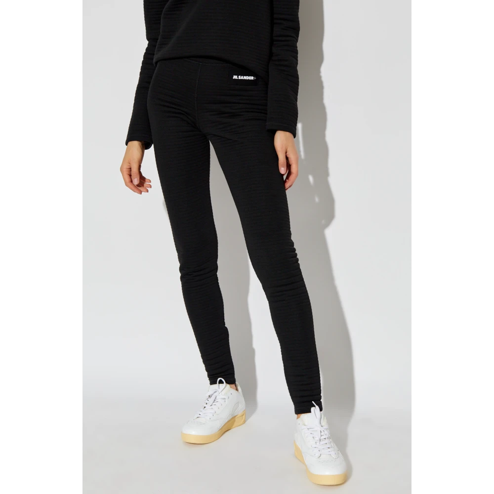 Jil Sander Ribbroek Black Dames