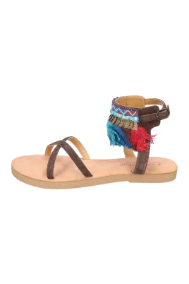 Suede Dam Sandaler