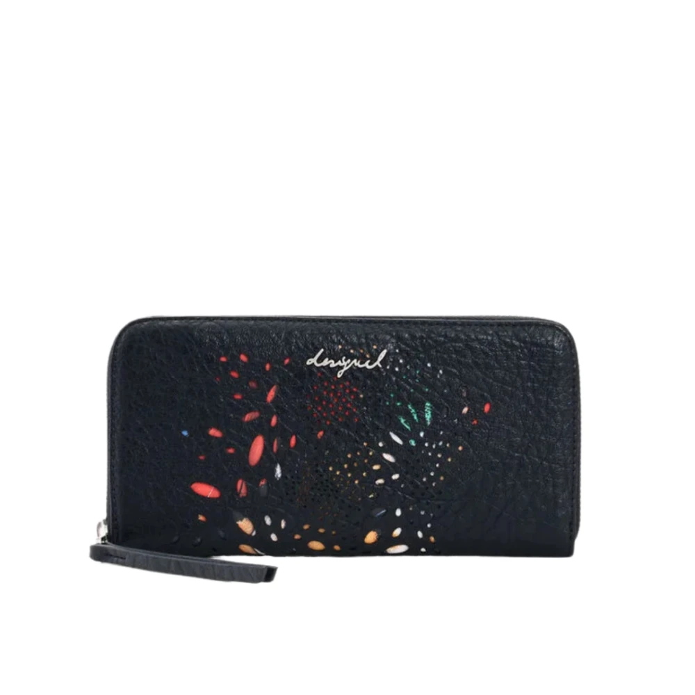 Desigual Donna Nero - Portafoglio Grande - Accessories - One Size