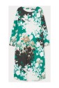 robe-en-coton-vert-a-fleurs