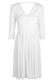 Hvit SHK kjole