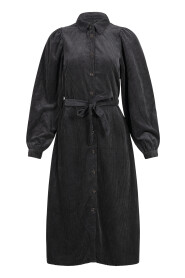 Ilivia Jeppi Shirt Dress - Black