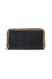 Wallet with decorative chain