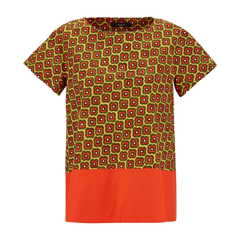 Max Mara Weekend - T-shirts - Oranje - Dames