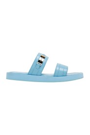 EASY  SANDALS GLOSS GRAINED LEATHER
