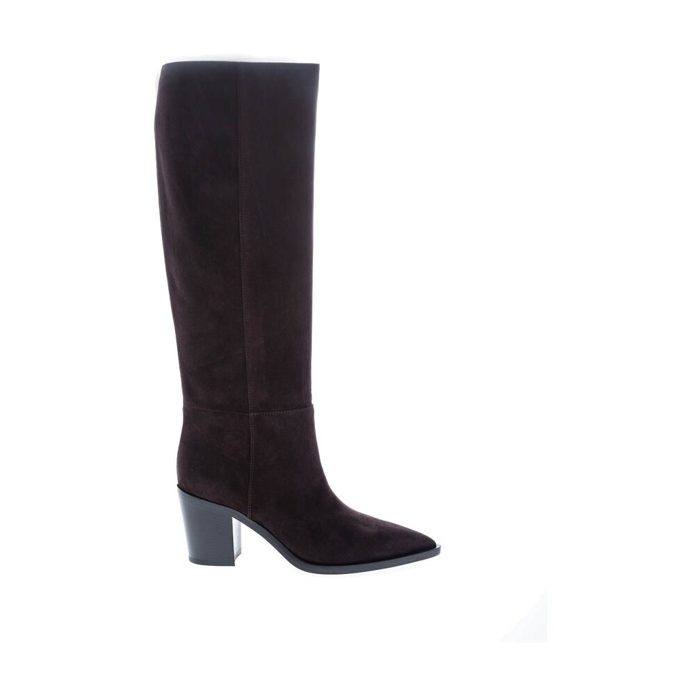 Black Texan style boots 70 | Gianvito Rossi | Overknee Black Texan style boots 70 | Gianvito Rossi | Overknee
