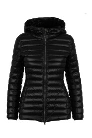 Mid-Length Iridescent Effect Down Jacket