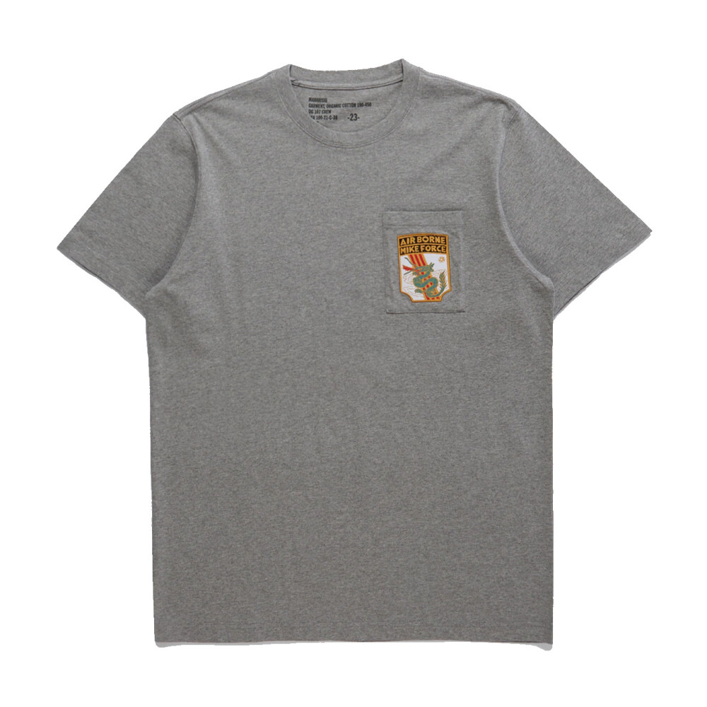 Maharishi - T-shirt med tryck - Grå -  Herr - Storlek: Xl,S,L,M
