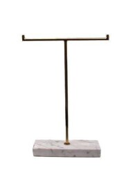 MARBLE STAND LOW WHITE