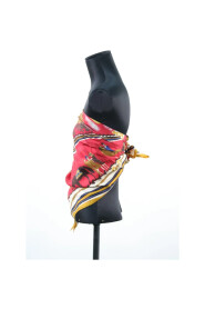Pre-owned Soie foulards