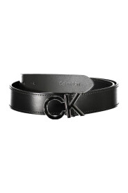 Calvin Klein Women& Leather Belt Black