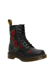 Rose-Embroidery Boots