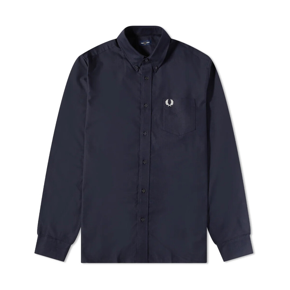 Fred Perry Authentic Oxford Shirt Light Navy-S