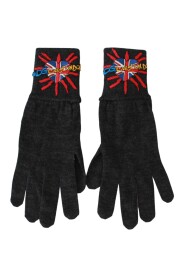 DG Loves London Embroidered Gloves