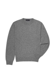 Wool and Cashmere Crew-Neck Sweater