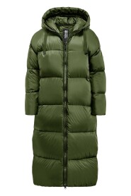 Over Down Jacket in Recycled Nylon - Anvers Long Down Jacket