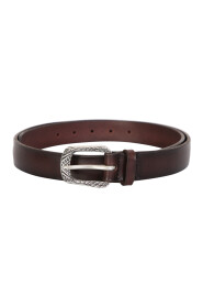 Bull Soft leather belt by Orciani